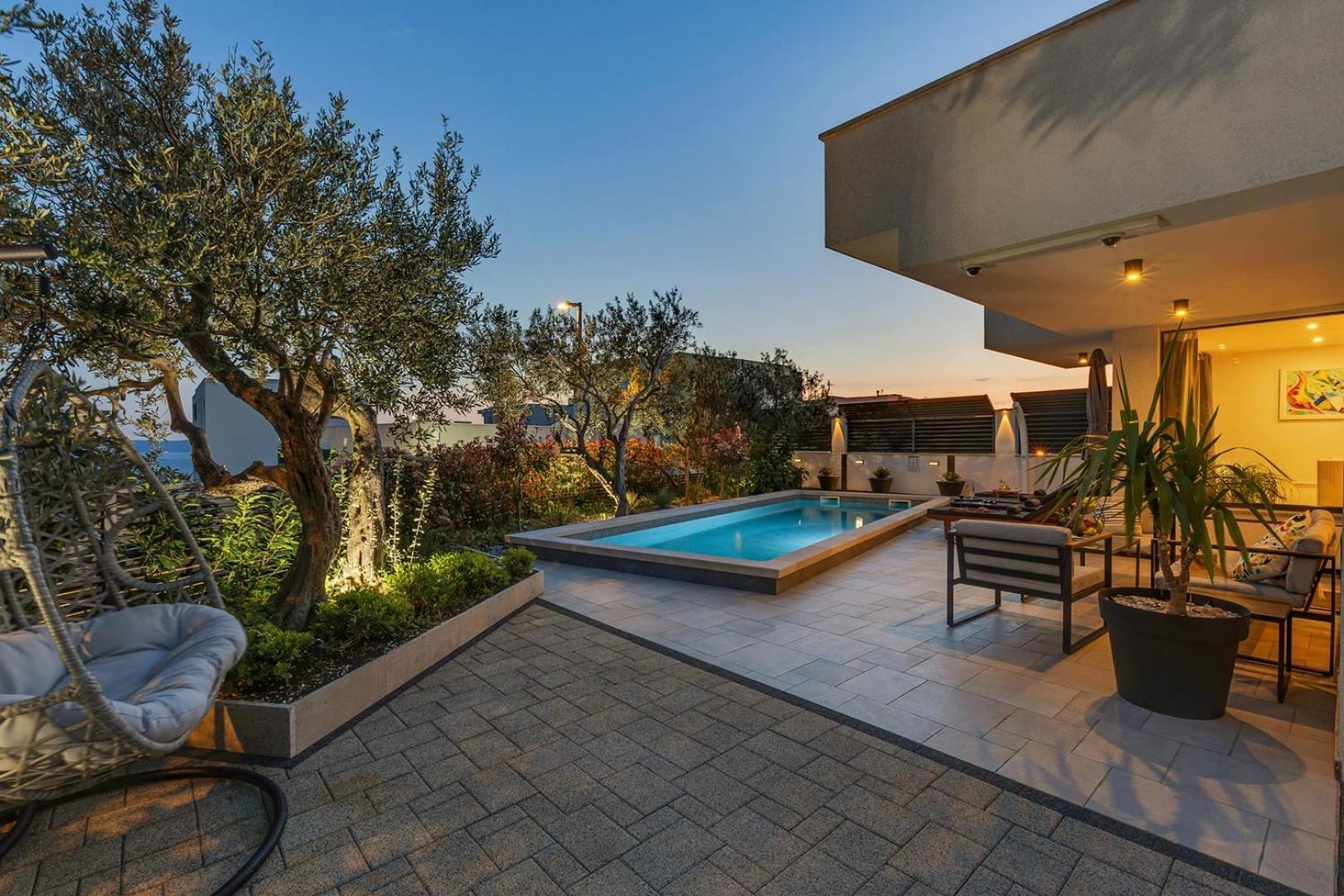 Villa Festina Lente A Luxury In Makarska, Heated Pool *
