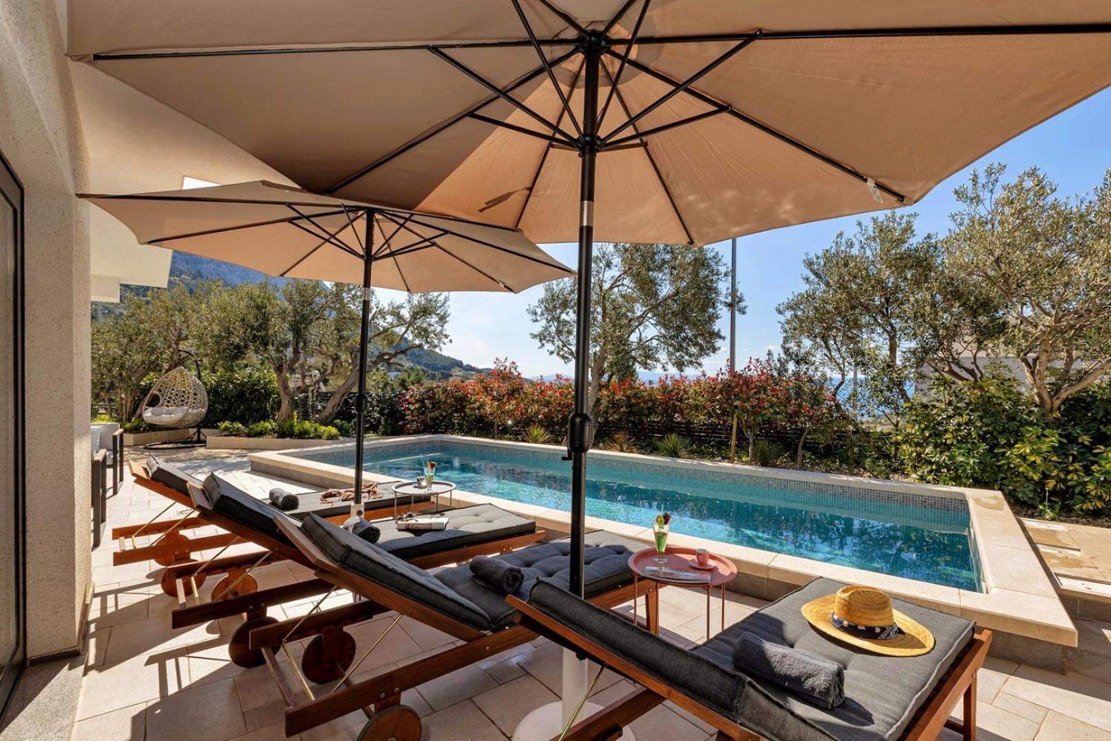 Villa Festina Lente A Luxury In Makarska, Heated Pool